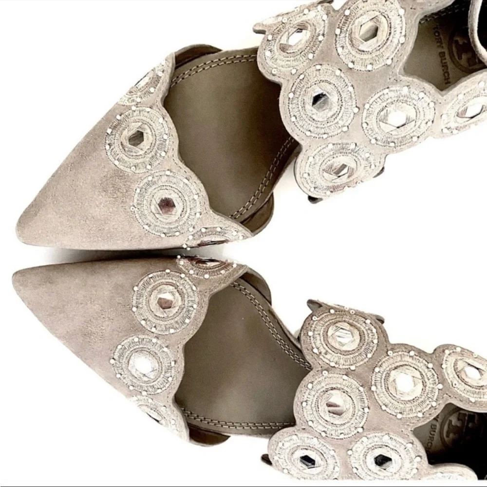 Tory Burch Yasmin D'orsay Strappy‎ Pointy Toe flats